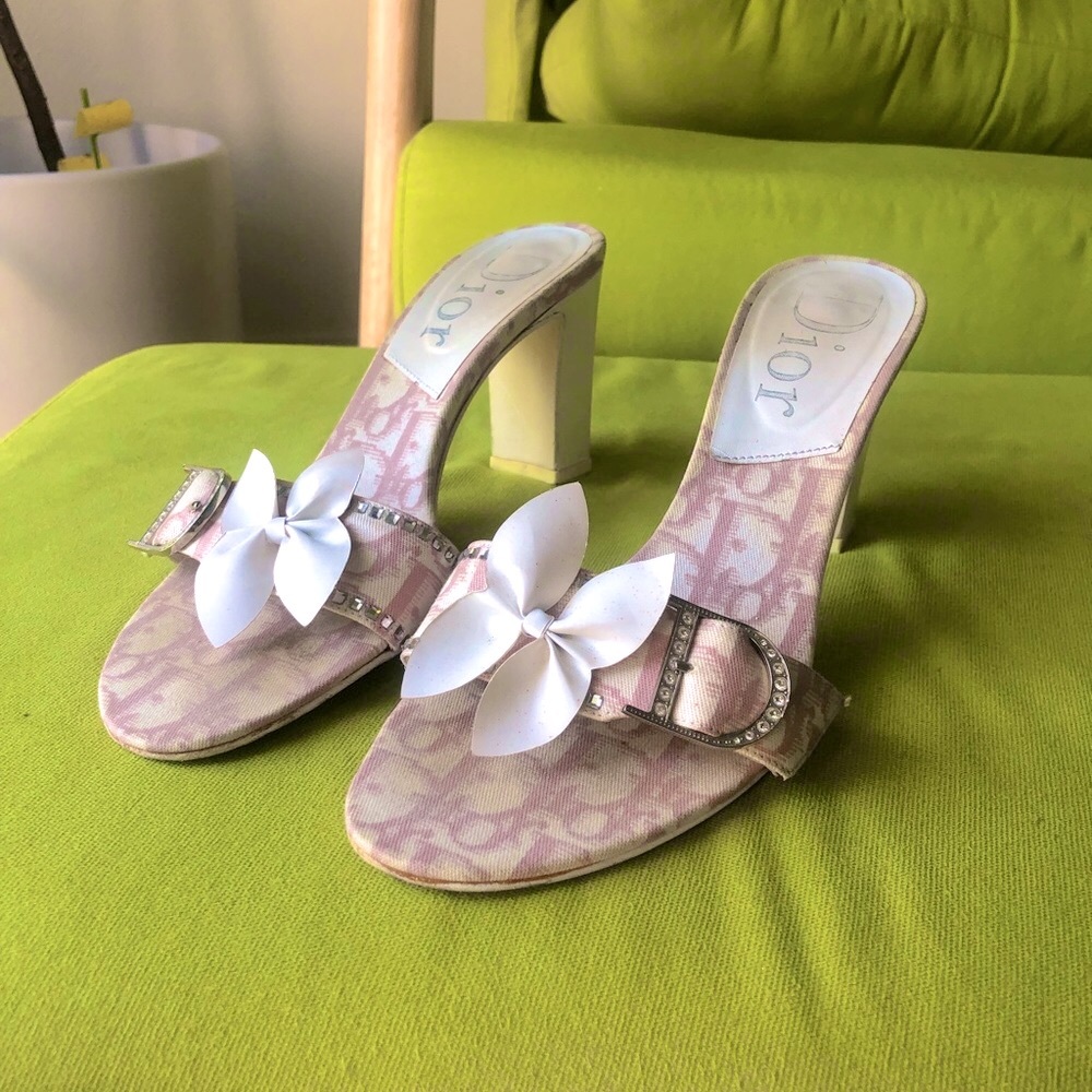 SOLD—Dior Girly Diorissimo embellished pink